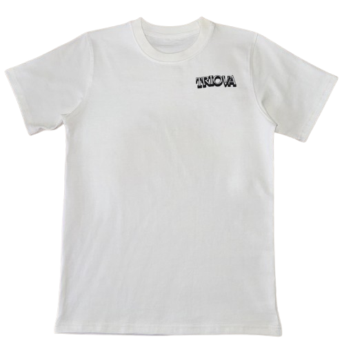 TRIOVA White Graphic Tee