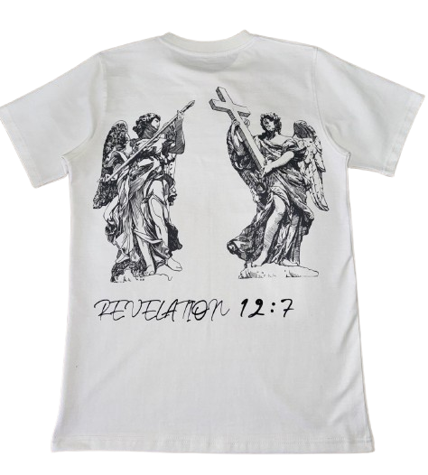 TRIOVA White Graphic Tee